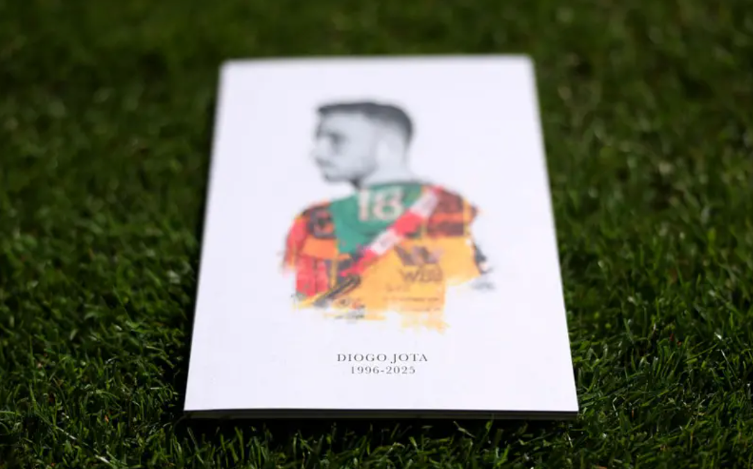 九游体育官网-BBC:狼队为若塔举行悼念仪式,制作48页场刊纪念球员