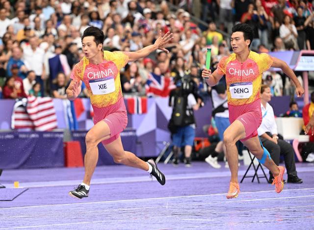 九游体育官网-创赛季最好成绩，中国男子4×100米接力排名第七