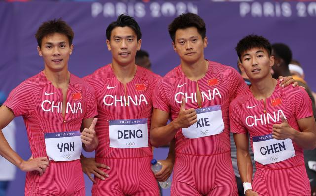 九游体育官网-创赛季最好成绩，中国男子4×100米接力排名第七
