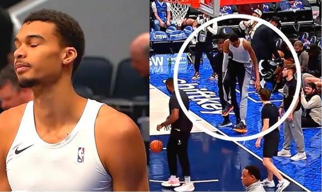 我去！文班又长高了！还真壮了！马刺这招有用啊